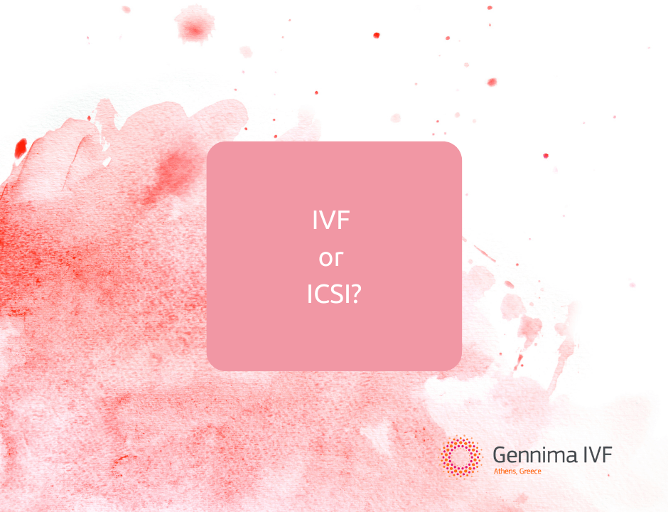 The dilemma of classic IVF or ICSI.