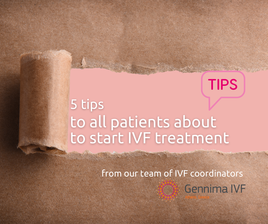 Are you about to start an IVF treatment? Here are 5 important tips from our IVF coordinator-midwife. Don’t miss them!