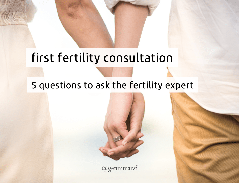 First fertility consultation- 5 questions to ask the fertility expert