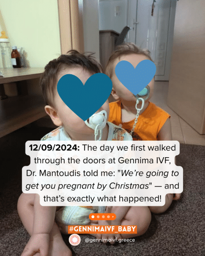 IVF: Twin boys from the very first attempt.